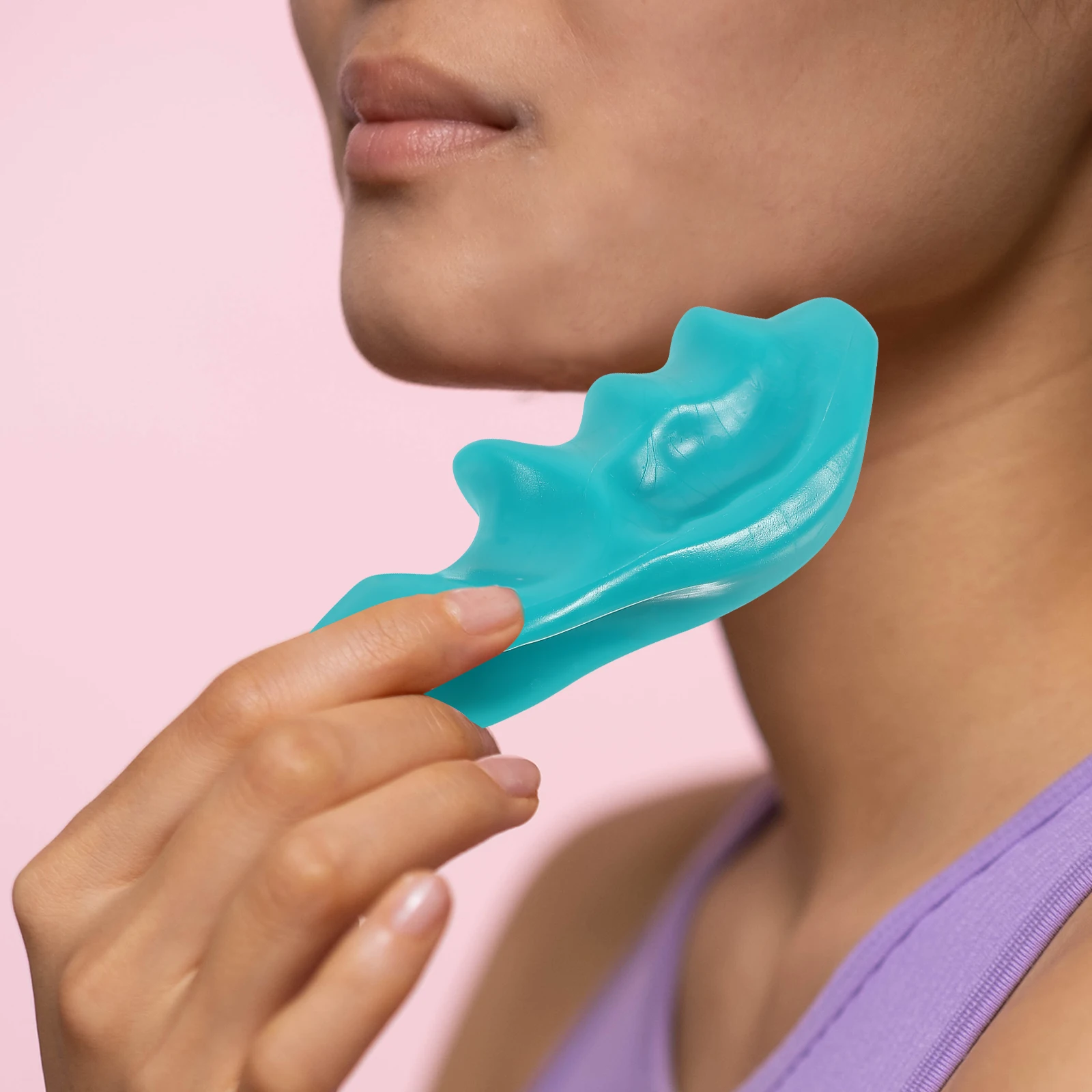 

Deep Tissue Massager Green Hand Held Thumb Saver Tool Masseuse Stick Hammer Massage Back Legs Arms Body Self