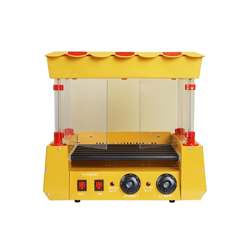 Fully automatic commercial hot dog grill sausage stand barbecue multi-function machine