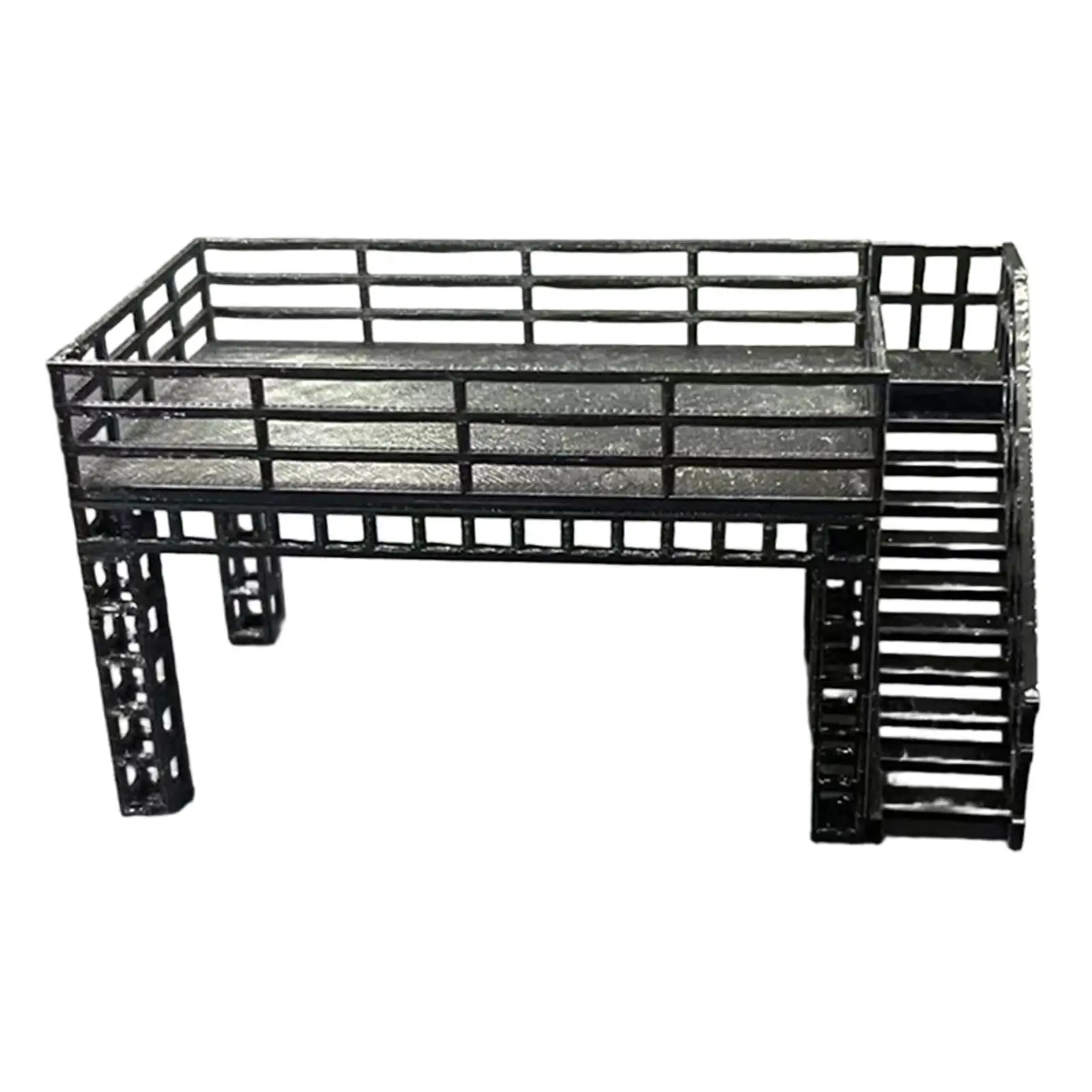 إطار فولاذي عرض موقف نموذج تحصيل الجدة 1:64 الراتنج المركبات لعب لميكانيكي السيارات سيارة المرآب هدية عيد ميلاد الأطفال #4