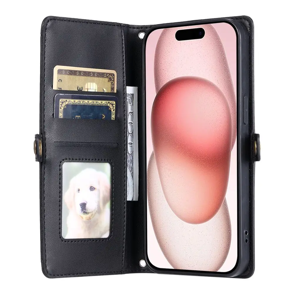 Cases for XiaoMi 14 14T 13 13T 15 12 12T 11 11T 10 10S 10T Ultra Pro Lite Case Cover coque Flip Wallet Phone Covers Sunjolly