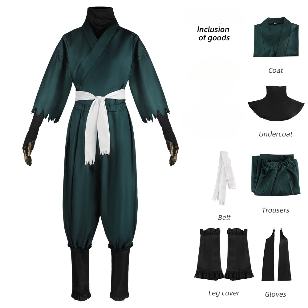 Jigokuraku Hells Paradise Cosplay Costume Anime Yamada Asaemon Sagiri Cos Costume Headband Kimono White Robe Uniform Full Set