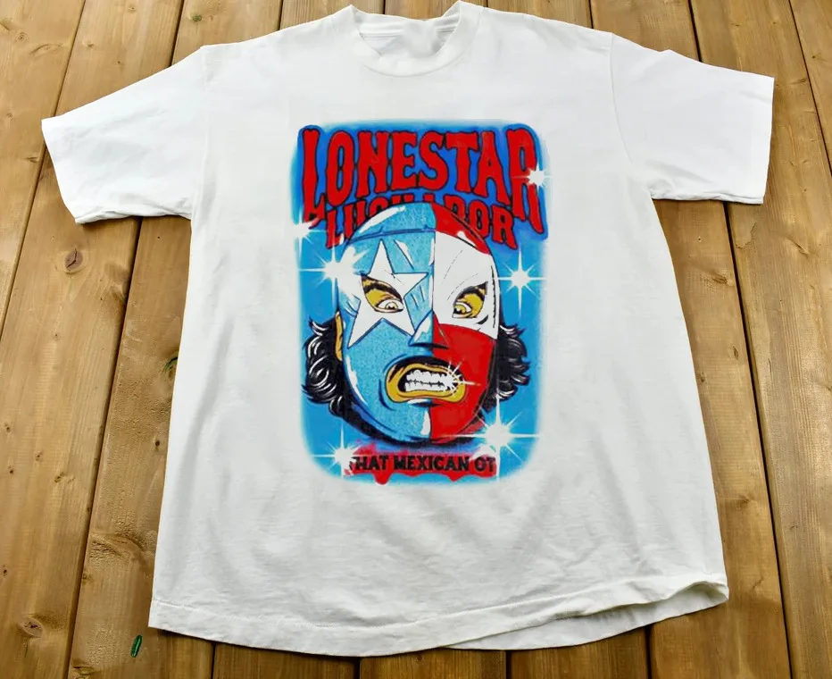 Lonestar Luchador That Mexican OT Album Cotton T Shirt S to 5XL GC1705