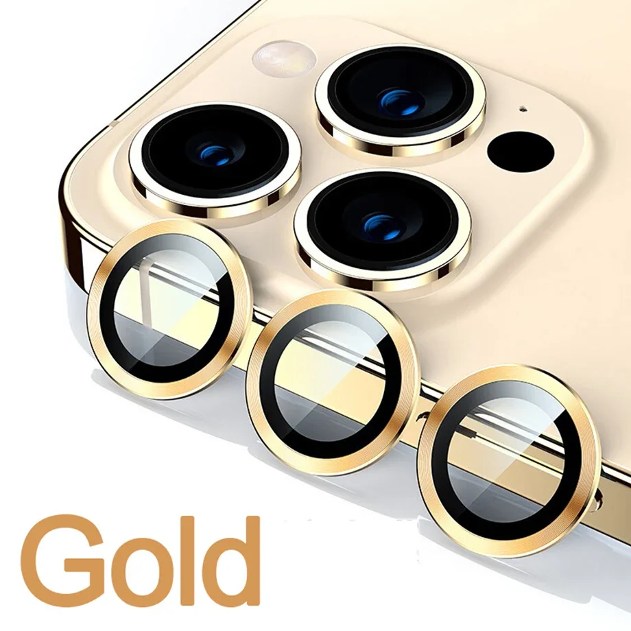 2-3pcs Camera Lens Protection Glass for IPhone 16 15 14 13 12 11 Pro Max Lens Metal Ring Protector IPhone 13Mini 16 Pro Max Film