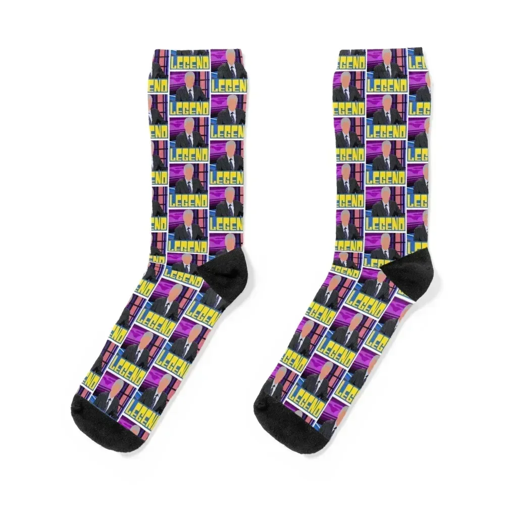 

Trebek the Legend Socks Crossfit sheer Stockings man gifts Socks Man Women's