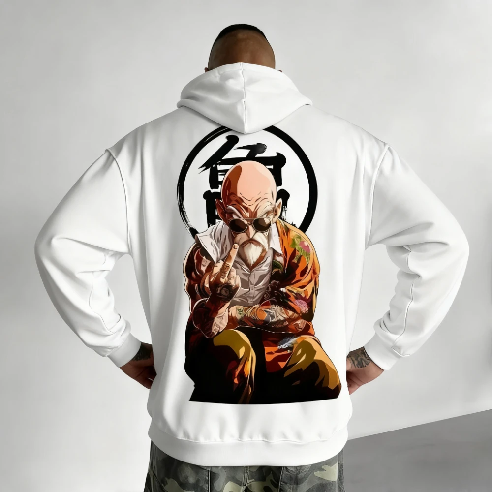 

Dragon Ball осень/зима мужской и женский японский аниме-мастер RoshiY2K Harajuku модный топ для мальчиков и детей для родителей и детей