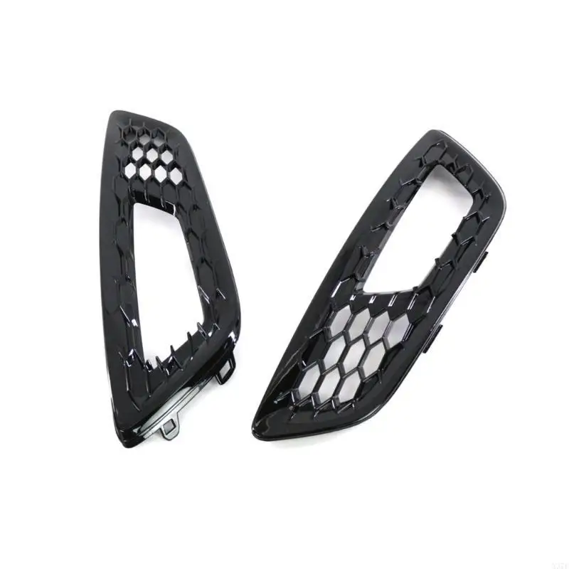 

Professional Pair Front Bumper Fog Light Lamp Cover Bezel 15A299-AA & 15A298-AA Easy Installs Used for Automotives- X37F