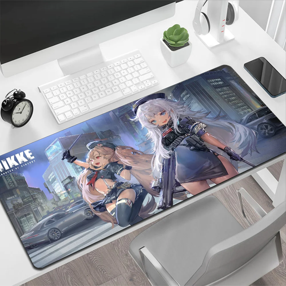 Anime Goddess of Victory Nikke Large Mouse Pad Gaming Mouse Pad PC Gamer Computer Mouse Mat Big Mousepad XXL Keyboard Desk Mat