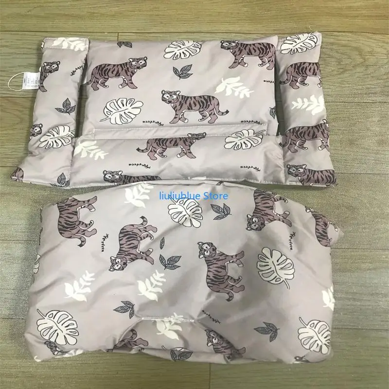 

High Chair Cushion with Patterns Baby High Chair Cushion Mat Pad Cover Breathable for for Babies Mealtime 62CF