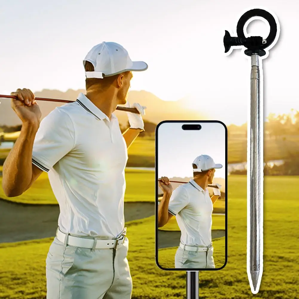 ل Magsafe حامل هاتف المحمول المغناطيسي لدورات الغولف 110 سنتيمتر طول تصميم غير قابل للطي Selfie عصا التوصيل حامل حامل جبل