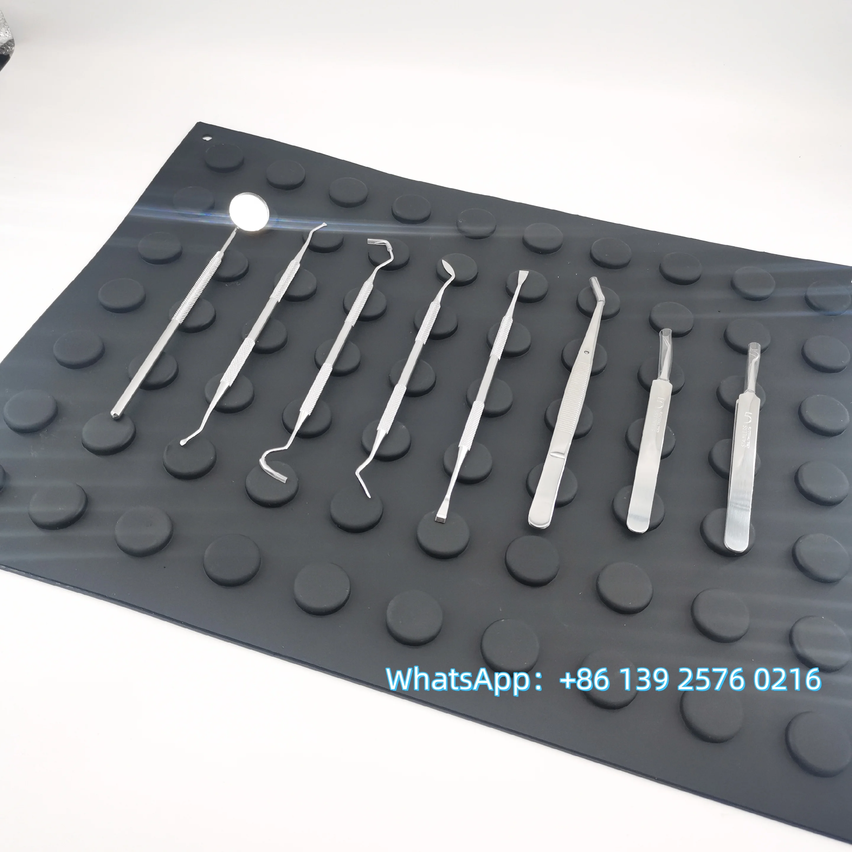 Silicone Magnetic Mat Instrument Tool Attachment Mats Magnetic Silicone Tools Adsorption Mats Accessories Pad
