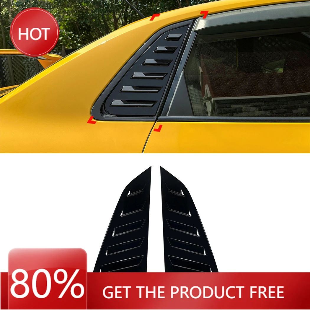 

Накладки на зеркала заднего стекла автомобиля, накладка для Subaru WRX STI 2011 2012 2013 014, оконная жалюзи, боковая накладка вентиляционного отверстия, глянцевая черная