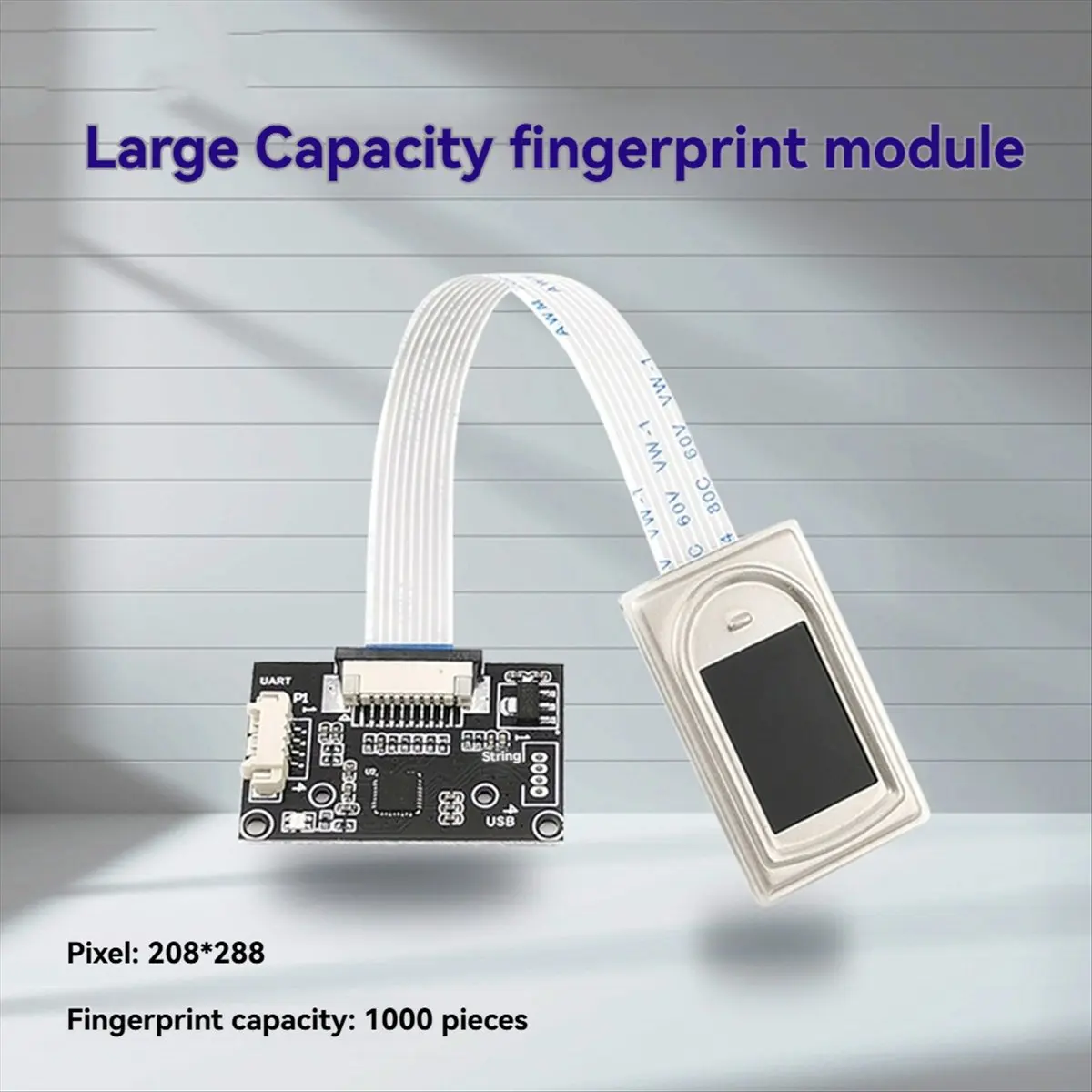 *A14E R304A USB TTL Dual Communication Cnterface Pixel Fingerprint Module Scanner Reader Free SDK with 1000 Capacity