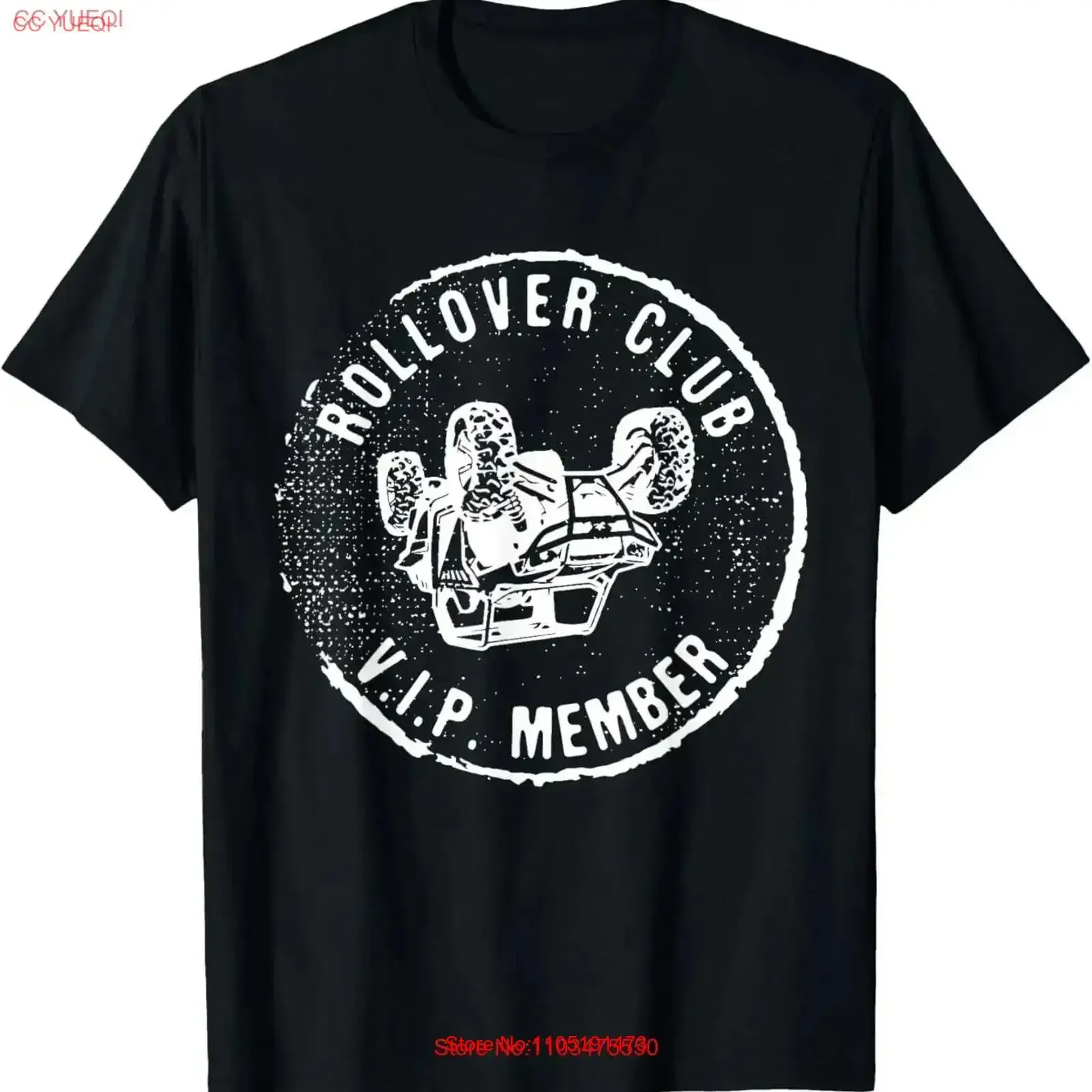 Rollover Club UTV SXS Funny Side By Offroad Riding T Shirt vintage Washed Versatile Top For Everyday Wear fashion vintage