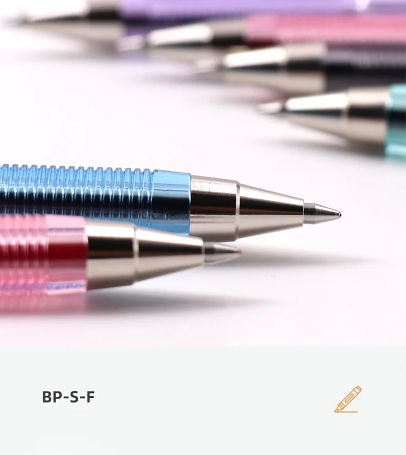6/12 Stück Japan PILOT Kugelschreiber BP-SF Farbe 0,7 mm Rundkopf Ölstift Klassisch zum Schreiben von Unterschriften Schulbüro-Briefpapier – Detail 6