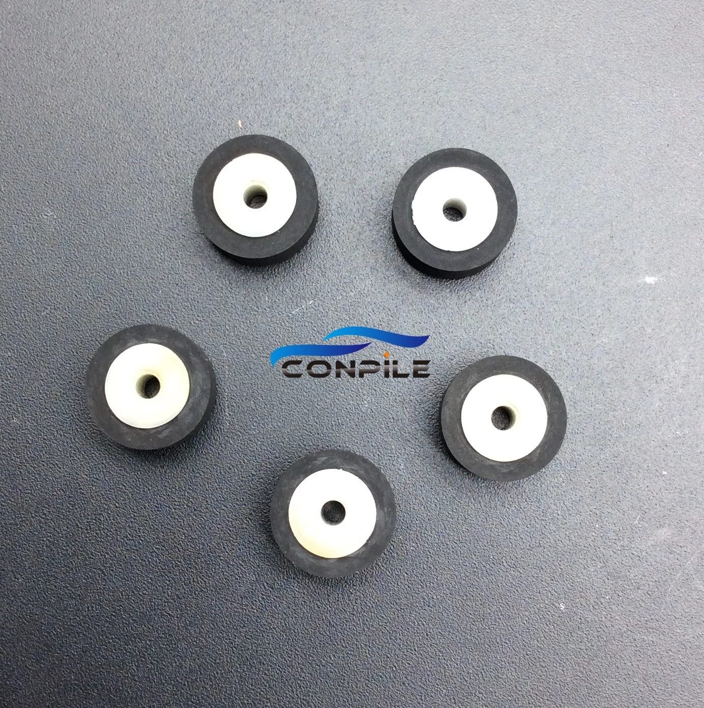 5pc 13mmx8mmx2.5mm pinch roller belt pulley rubbe For sharp 800 r tape recorder cassette deck tape Stereo audio player