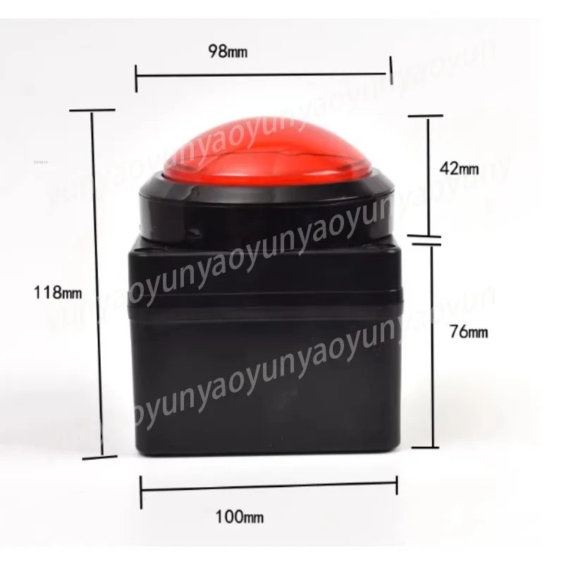 Wireless Presenter Remote Programmable Buttons Multi-Function Teaching Games Office Shortcuts USB Dongle