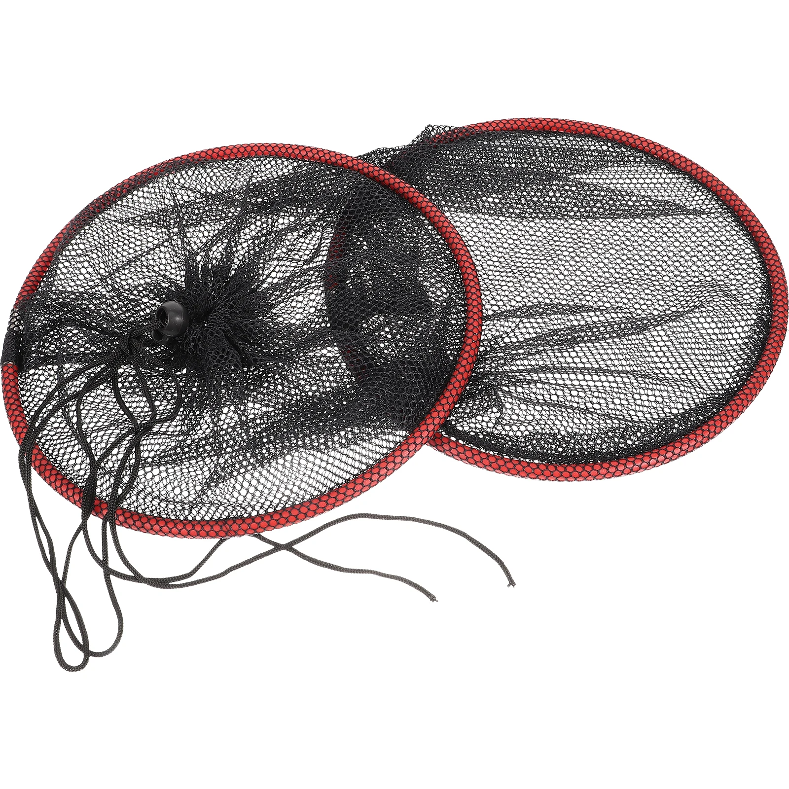 

1pcs Fishing Guard Net Foldable Crayfish Catcher Mesh Basket Wear Resist Lightweight Carry Fish Crab Lobster Safe