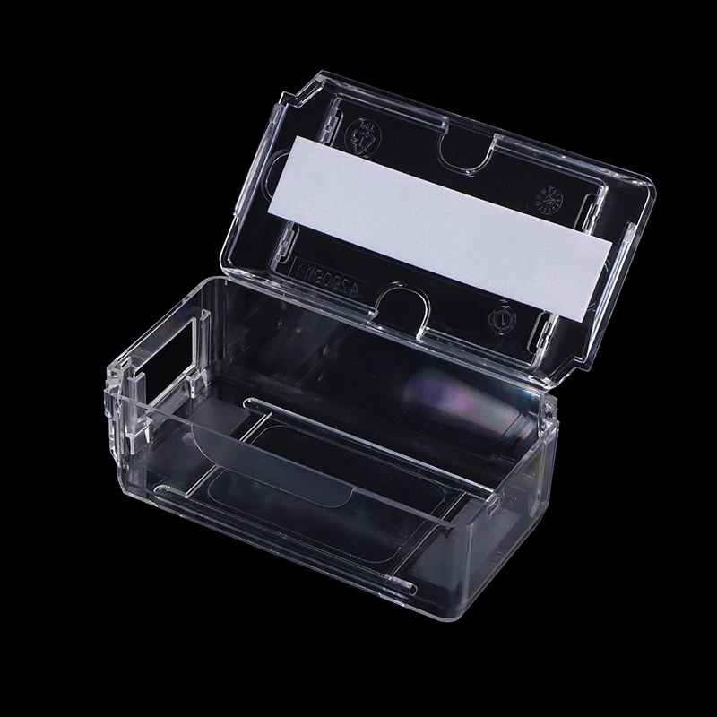 * New Sale Universal Jewelry Storage Box Watch Box Men Watch Box Vintage Transparent Single Grid Watch Box Christmas Gift Boxes