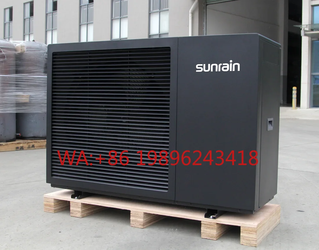 

Sunrain R290 6KW 8KW 12KW 18KW DC Inverter Monoblock WIFI Smart Control Heating Cooling Hot Water Air Source Heat Pump