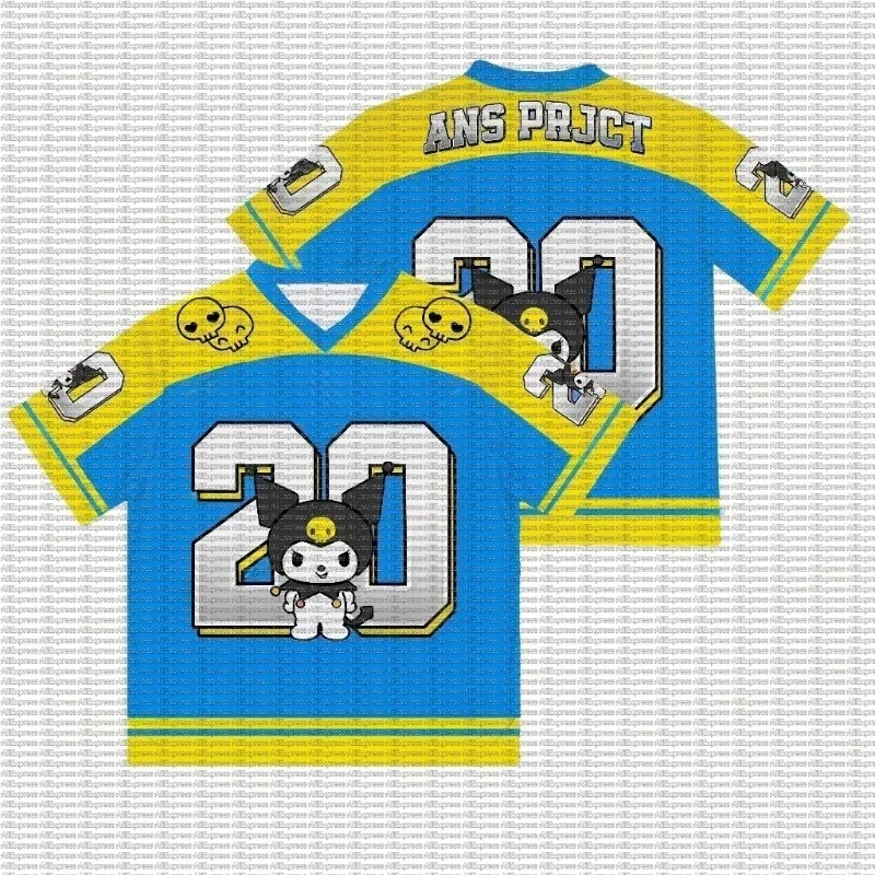 تي شيرت نسائي كاجوال رياضي كورومي ثلاثي الأبعاد بنمط مطبوع، تي شيرت بناتي برقبة دائرية، تي شيرت رياضي خارجي للأطفال البالغين