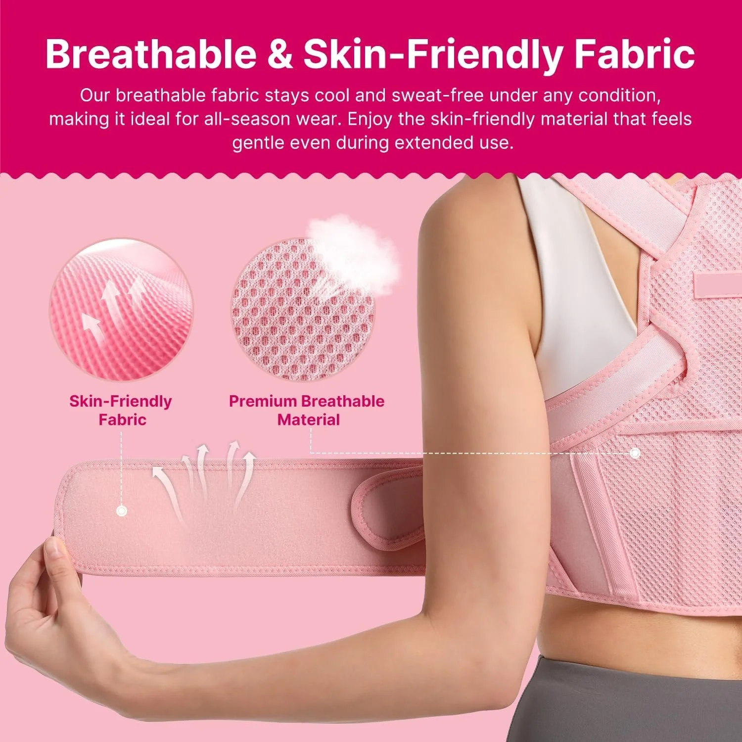 Adjustable Back Posture Brace 4