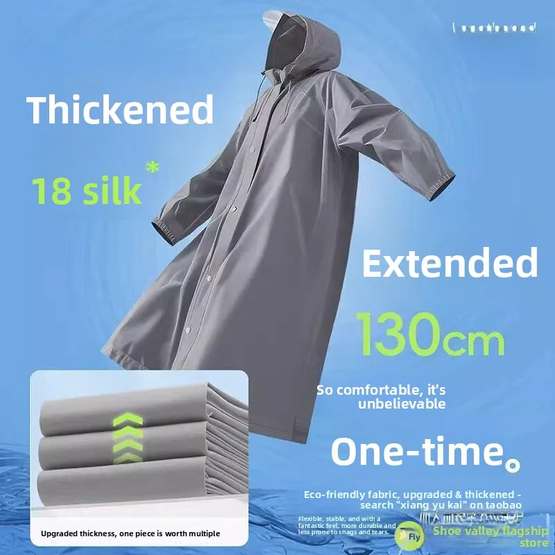 

Disposable Thickened Long Raincoat Portable Adult Full Body Waterproof Raincoat for Hiking And Travel Outdoor Mountain Climbing