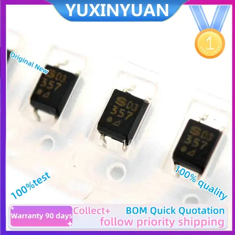 20PCS And New Original  PC357 SOP4 YUXINYUAN IC Chip In Stock,100%Test