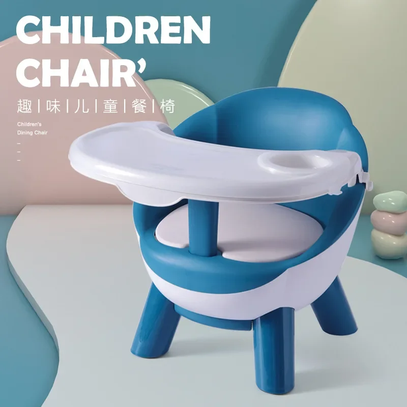 Multi Specification Baby Dining Chair PU Material Multi Color Optional Manufacturers Wholesale Cartoon Children Dining Chair