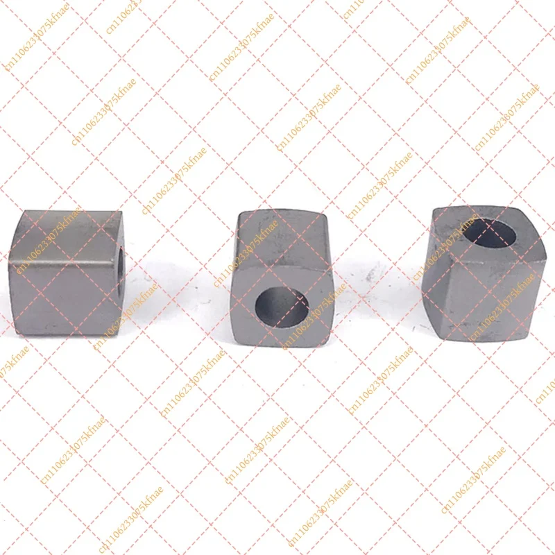 5-Pack High-Strength Carbide Conductive Blocks (12x12x12mm, Ф6mm): Fast Wire Cutting EDM Parts
