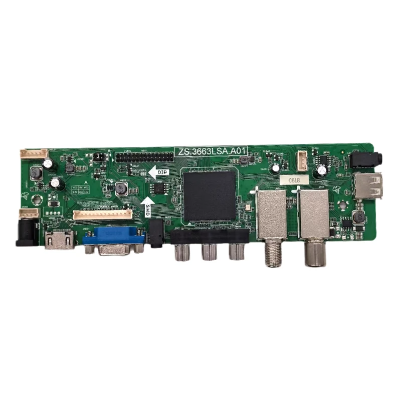 New LCD TV motherboard ZS.3663LSA.A01 ZS.S663.A01R00 Digital standard DVB-T2 DVB-S2 TNT