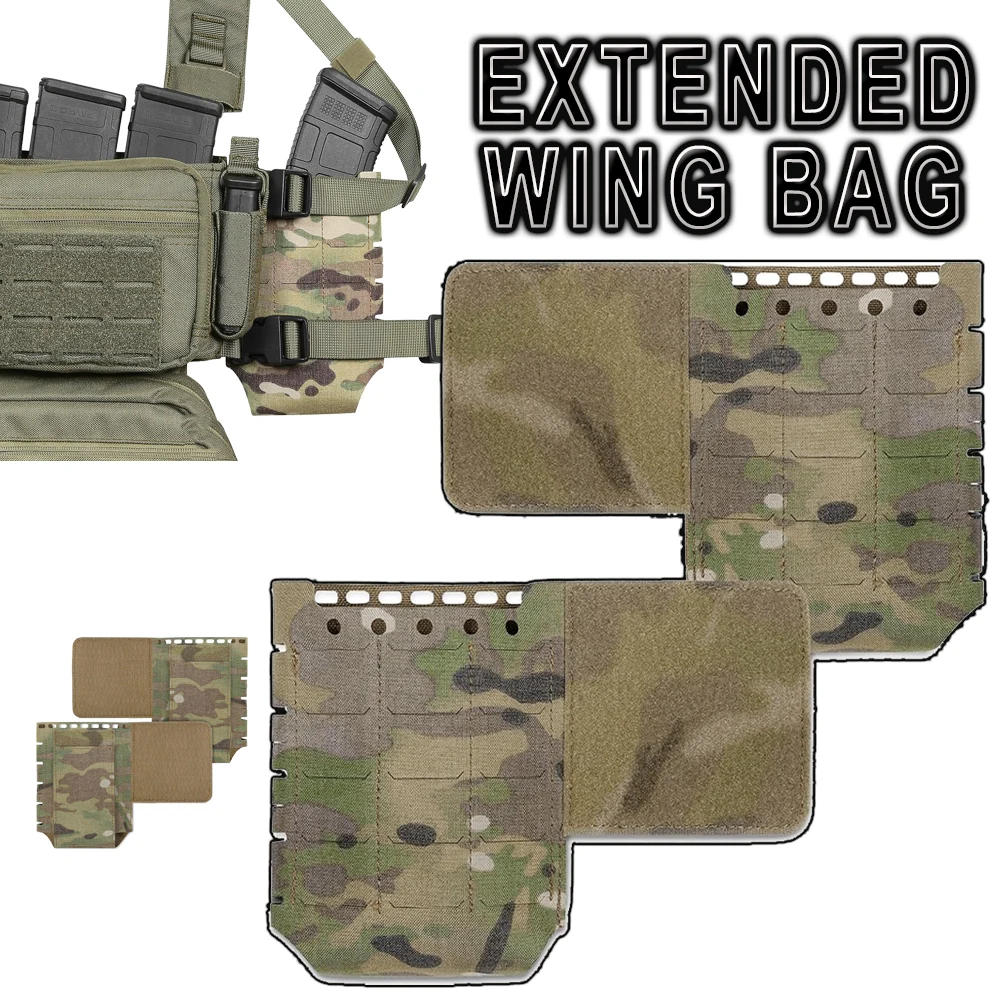 

Tactical Expansion Wing Bag CS Single Walkie-Talkie Storage Packet Airsoft Water Bottle Multi-Purpose Hanging Pouch for Hunting
