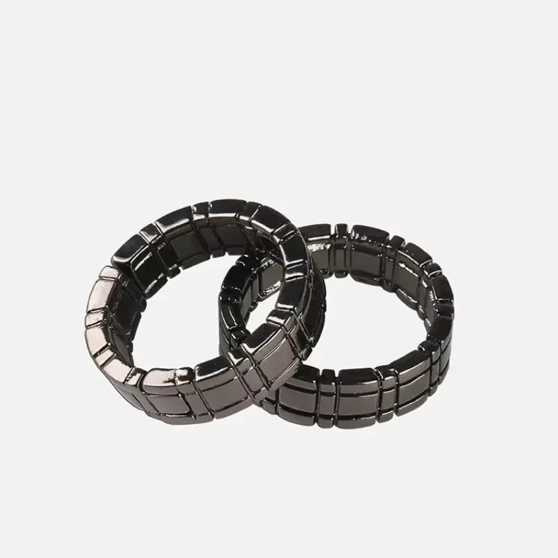 

Кольцо Himber, волшебный трюк крупным планом, золотое/черное соединительное кольцо, реквизит для фокусников, аксессуар, иллюзия, трюк для выступлений крупным планом