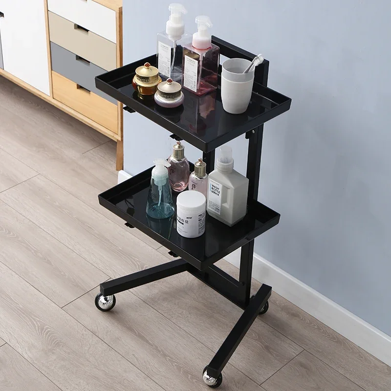 

Hair Beauty Salon Trolley Cosmetic Cleaning Medical Tool Salon Trolley Utility Makeup Carrito Auxiliar Salon Furniture BL50SF