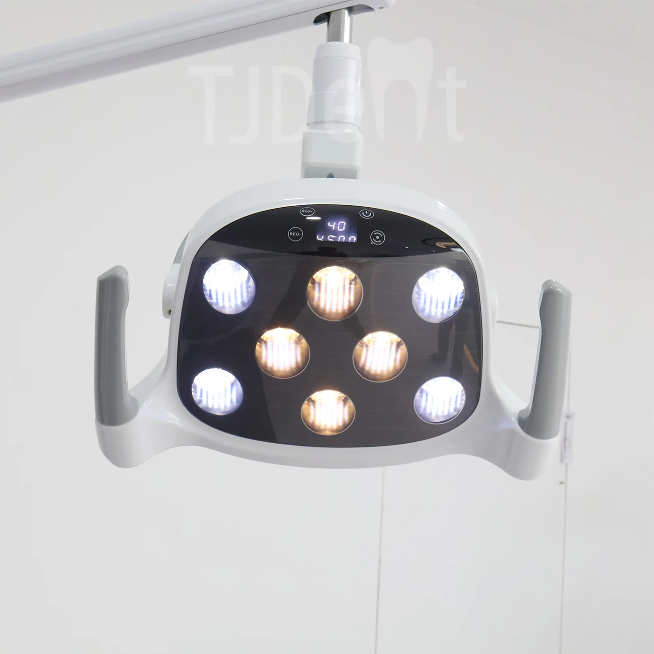 TJDent LED Dental Lamp Oral Operation Light For Dental Chair Unit Clinic Equipment Induction Sensor Touch Screen Switch Lab Tool