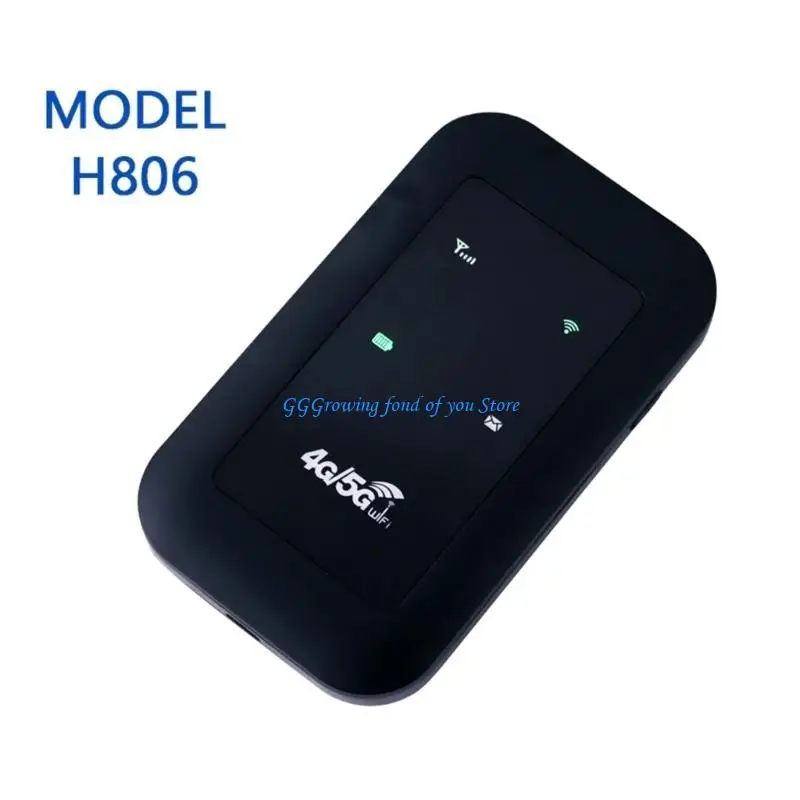 H9EB Mobile Hotspot 4G LTE Router Up to 150Mbps Speed 10 Devices Create WLAN to Use Any Card