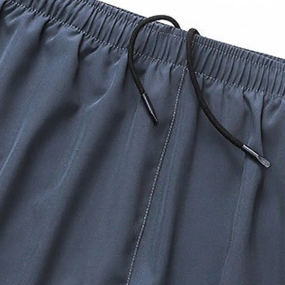 

Washable 2 in 1 Sports Shorts Reflective Stripe Quick Dry Men's Sportswear with Liner Breathable Cycling Shorts Running