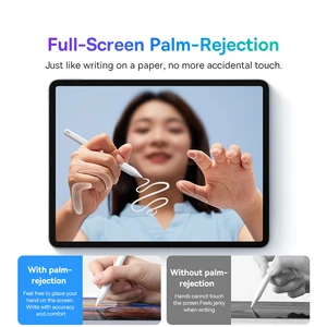 Baseus for Apple Pencil 2 1 for iPad Air 4 5 Pro 11 12.9 Mini 6 Palm Rejection Tablet Stylus Touch Pen APP Wireless Charging 10 Main Sales Mini Pen - №10