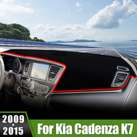 For Kia Cadenza K7 2009 2010 2011 2012 2013 2014 2015 Car Dashboard Cover Sun Shade Mat Avoid Light Pad Instrument Panel Carpet
