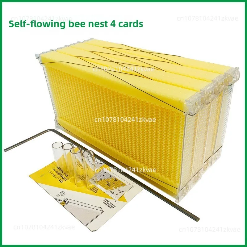 Beekeeping Equipment Automatic Self Flowing Honey Beehive Rack Set