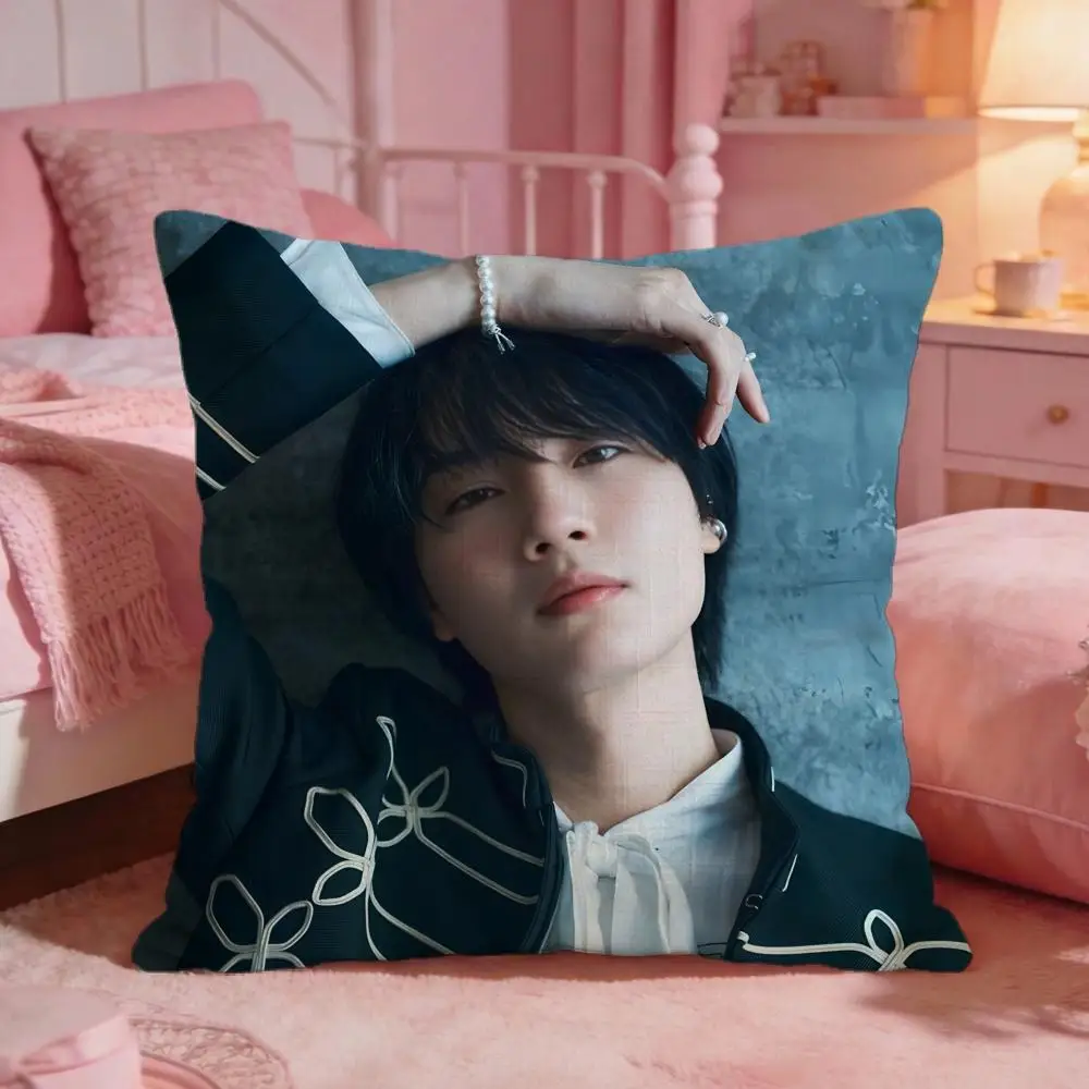 Sakurada Dori Actor Cushion Cover Premium Comfort Reversible Pillow Cove -Two In One Design For Any Room & Car Interior
