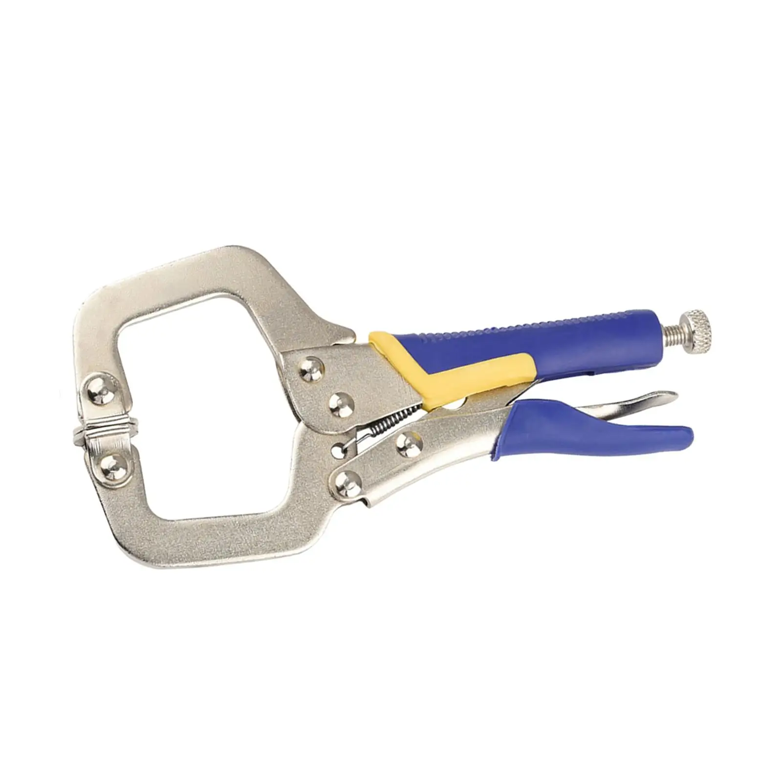 Steel Locking C Clamp Grip Vise Woodworking Plier Tool 6 9 11 Inch Adjustable Opening for Home Workshop Carpentry Welding Use