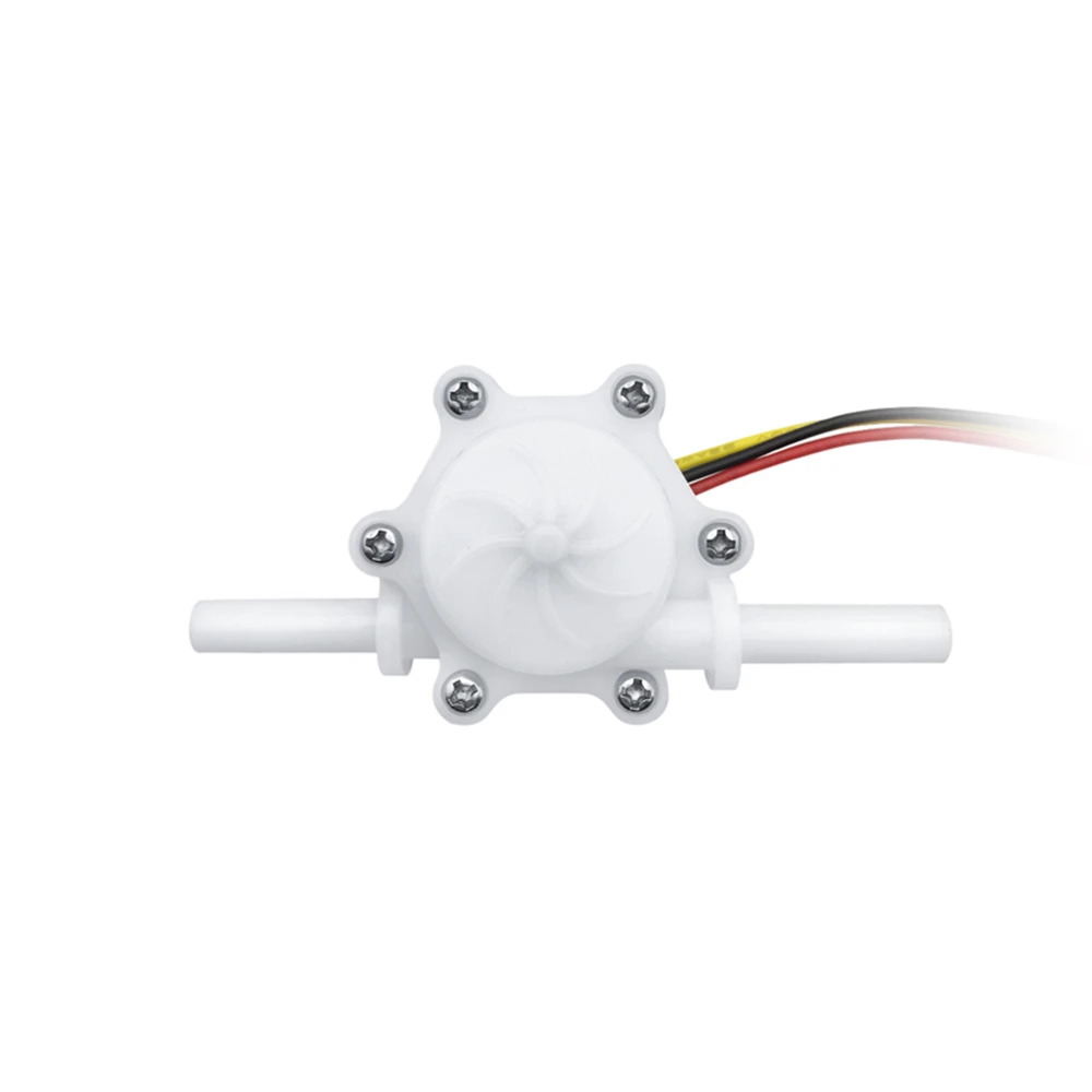 XH2.54 USN-HS06PS 7mm Inline Hall Czujnik przepływu wody Arduino Turbine Flow Meter 0.1-1.5L/min 1% Błąd Idealny do picia