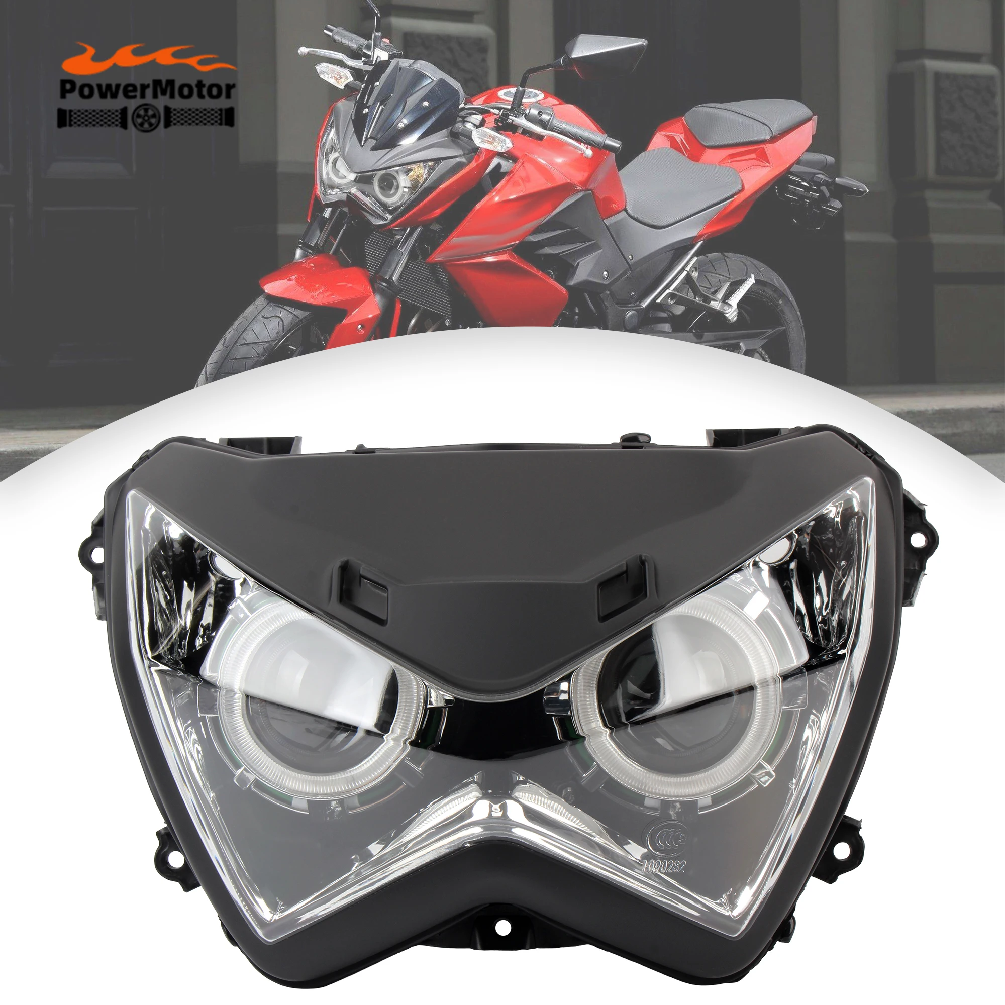 

Motorcycle LED Front Headlight For Kawasaki Z800 Z250 Z 800 Z 250 2013 2014 2015 2016 2017 Supermoto Motocross Wick Accessories