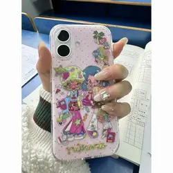 ins cartoon y2k girl sweet and cool retro Phone Case for IPhone 16 15 14 11 12 13 Pro Max Mobile Phone Case for IPhone XR XS MAX