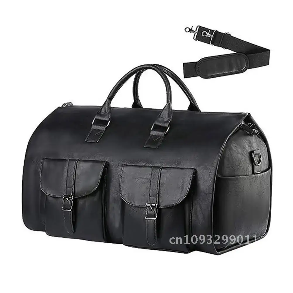 

Garment Bag For Travel Convertible Suit On Garment Duffel Pu Bag For 1 Business Men Carry R2n9 2 Large T Bag Dress Waterproof In