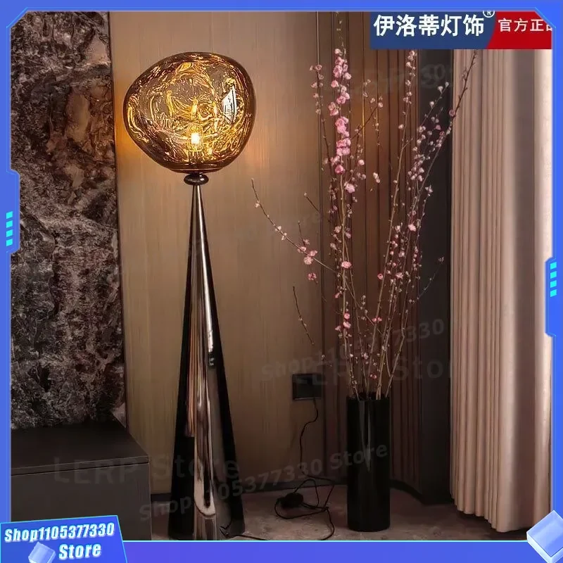 Modern Lava Floor Lamp for Living Room Luxury Designer Standing Light Ambient Bedroom Decoration Hotel Villa Advanced