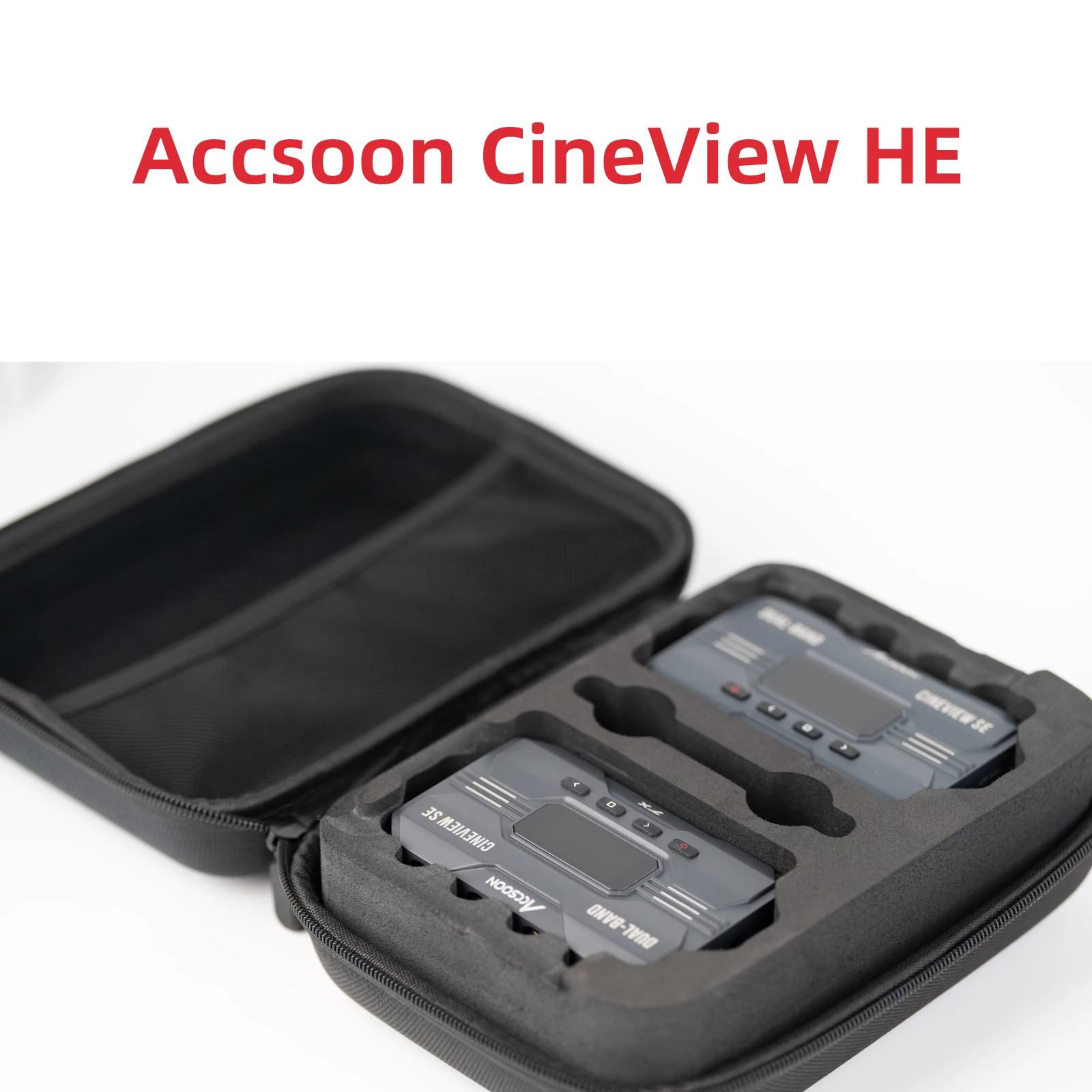 Accsoon CineVIew HE With storage bag box portable multi-functional EVA anti-collision and dustproof protection Original