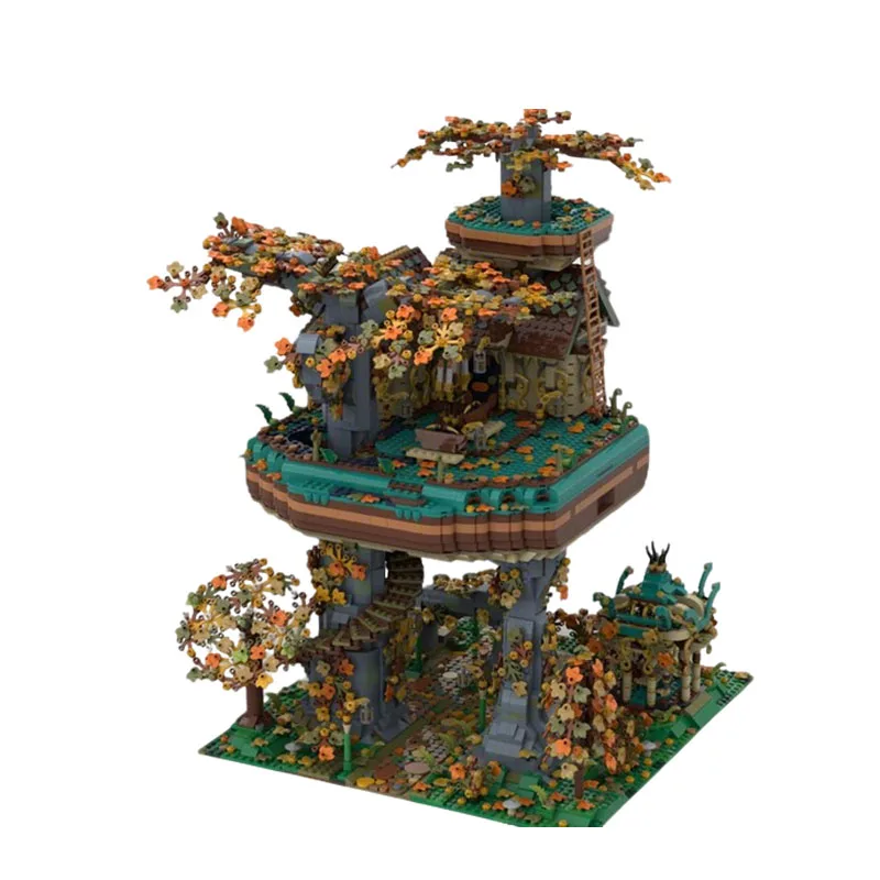 9779 pièces Star Battle House of the Sacred Tree MOC Blocs de construction modulaires personnalisables Design créatif DIY Jouet pour garçons Cadeau de Noël