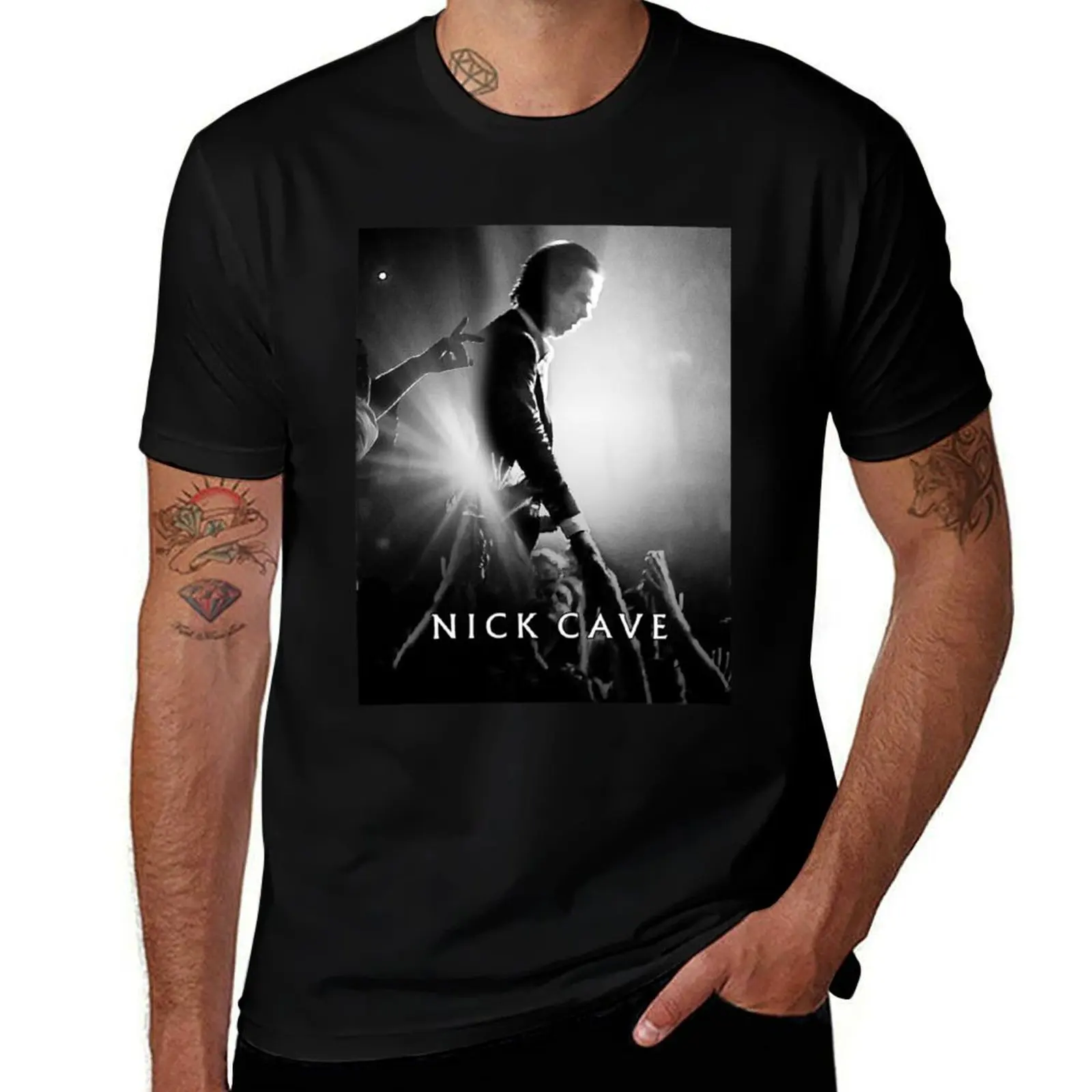 NICK CAVE CLASSIC Essenti T-Shirt Big and Tall Loose Fit T-Shirt