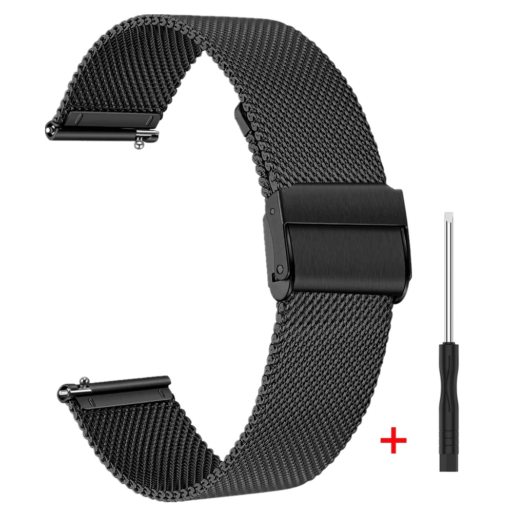 22mm Metal Watch Band Straps For Xiaomi Mi Watch S3 S2 42 46mm Watch2 Pro Bracelet Mi Watch Color 2 Sport S1 Pro/Active correa